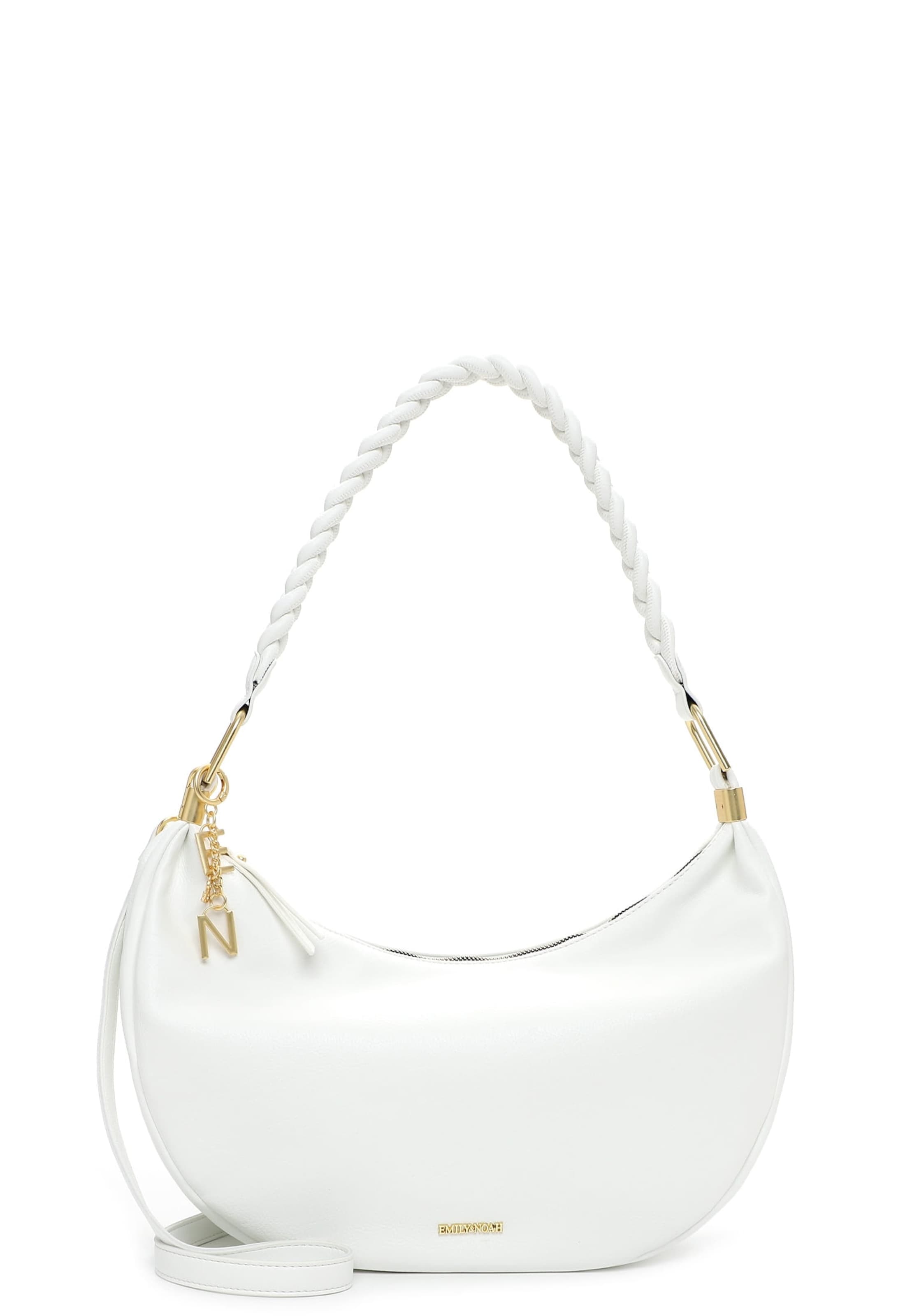 Poche ventrale 'Judith' Emily & Noah en blanc : devant