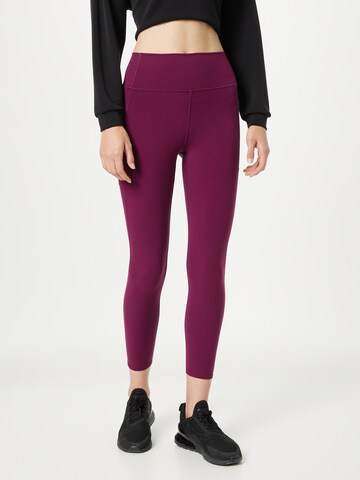 Skinny Leggings de la GAP pe mov: față