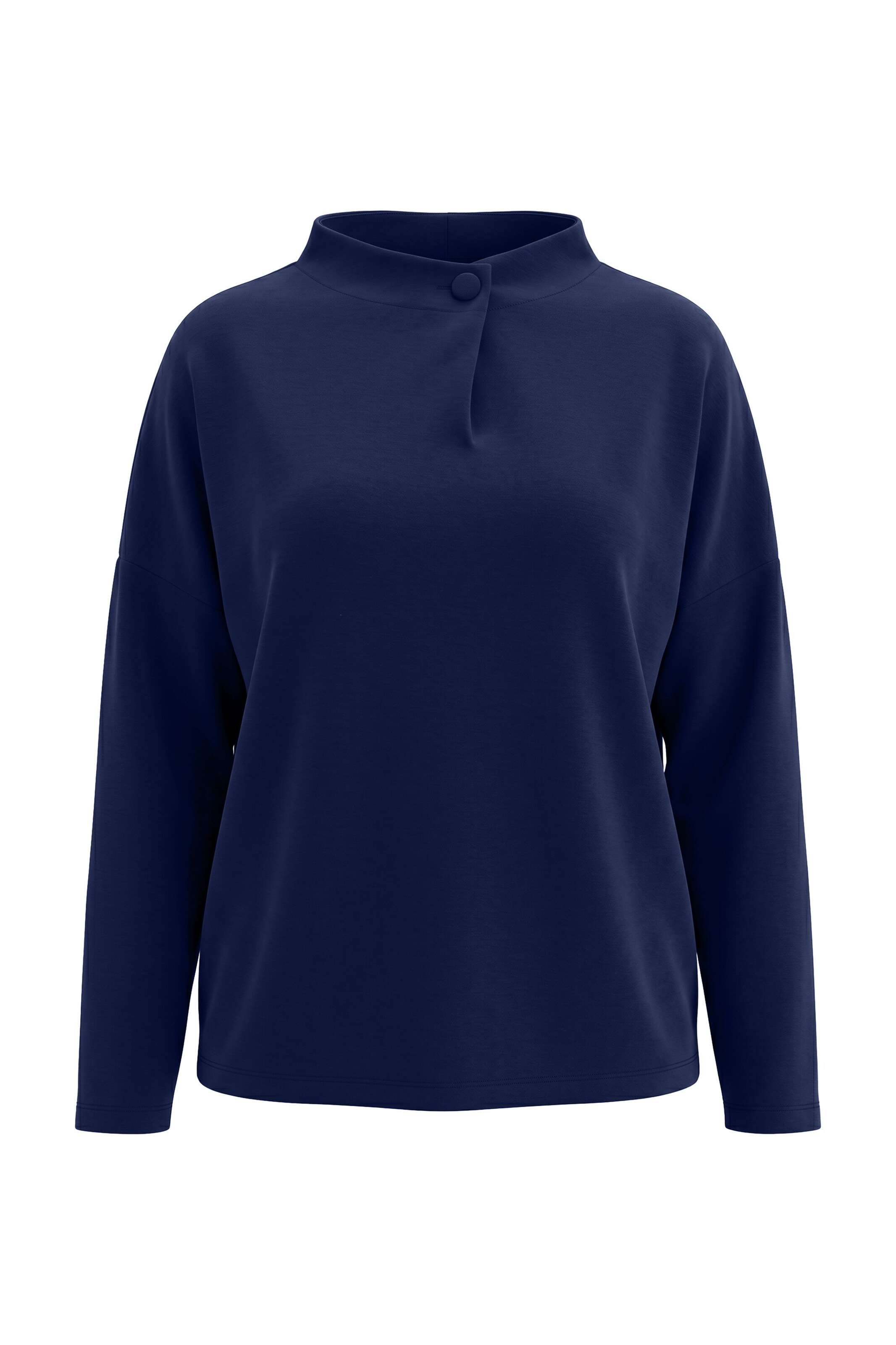 Ulla Popken Sweatshirt in Blau: Vorderseite
