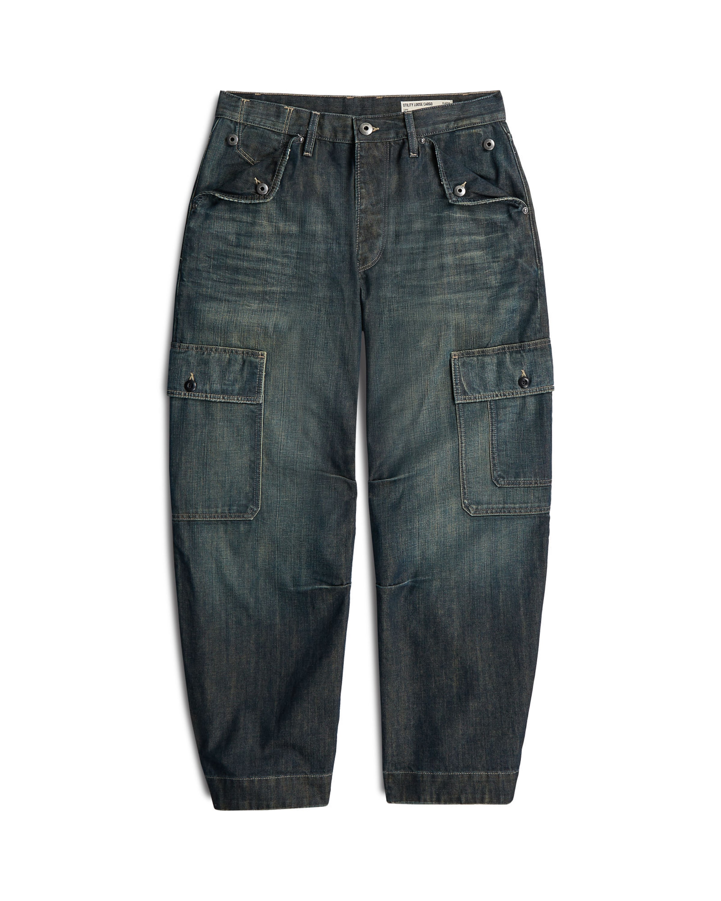 G-STAR Loosefit Jeans-Cargo pant ' ' in Blau: Vorderseite