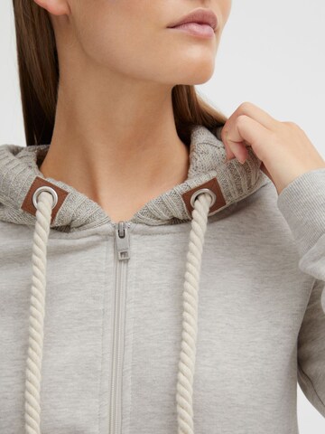 Oxmo Sweat jacket 'Matilda' in Grey