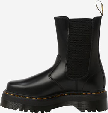 Ghete chelsea de la Dr. Martens pe negru: față