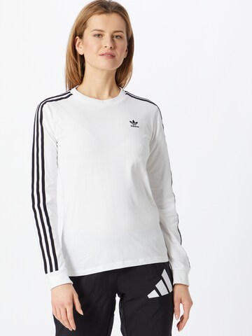 ADIDAS ORIGINALS Shirt in Weiß: predná strana