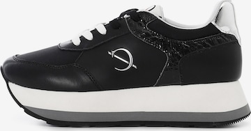 Sneaker bassa di CAFè NOIR in nero: frontale