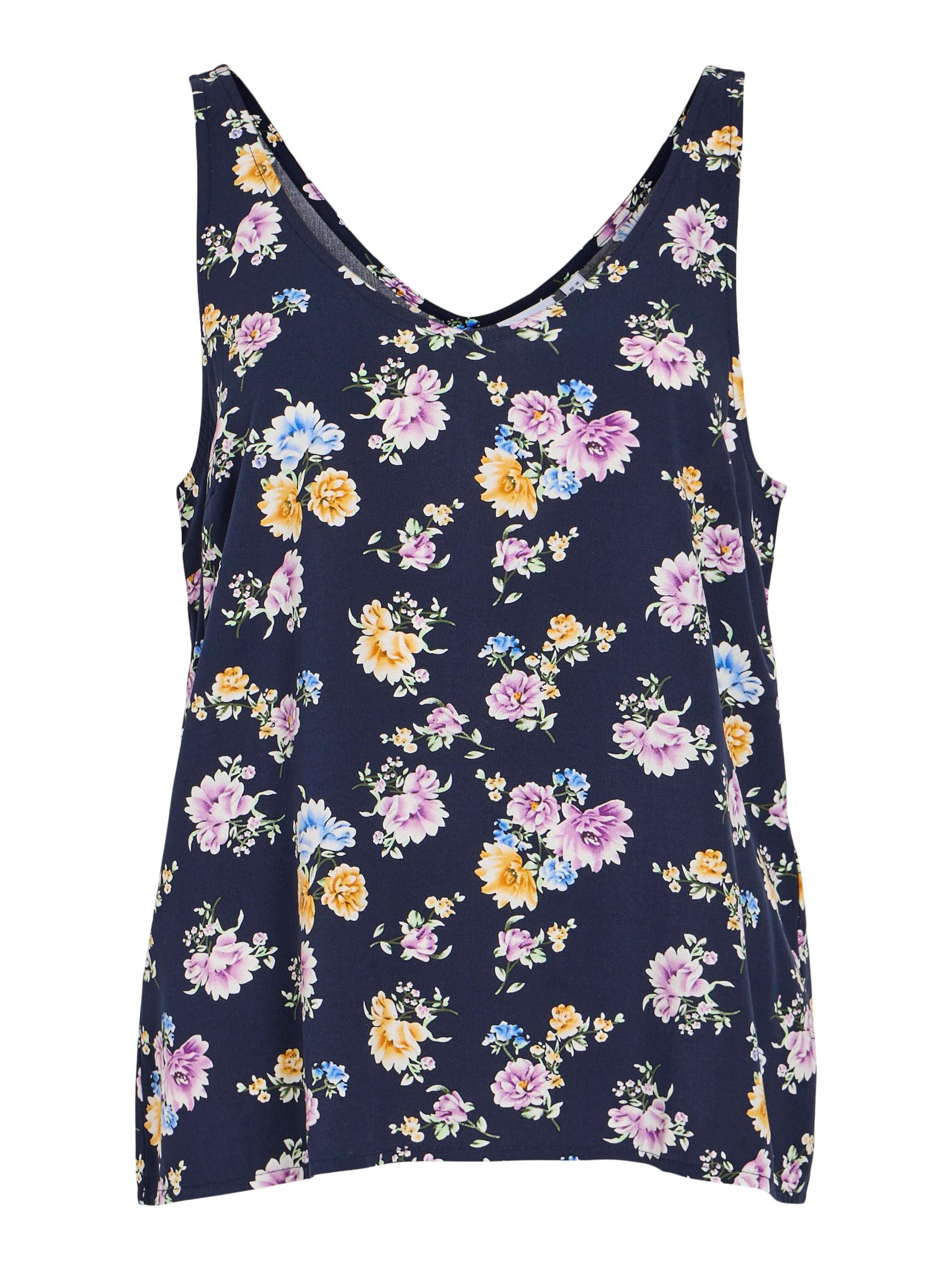 VILA Top 'Lise' in Blue: front