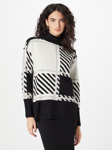 Pulover de la River Island pe negru: față