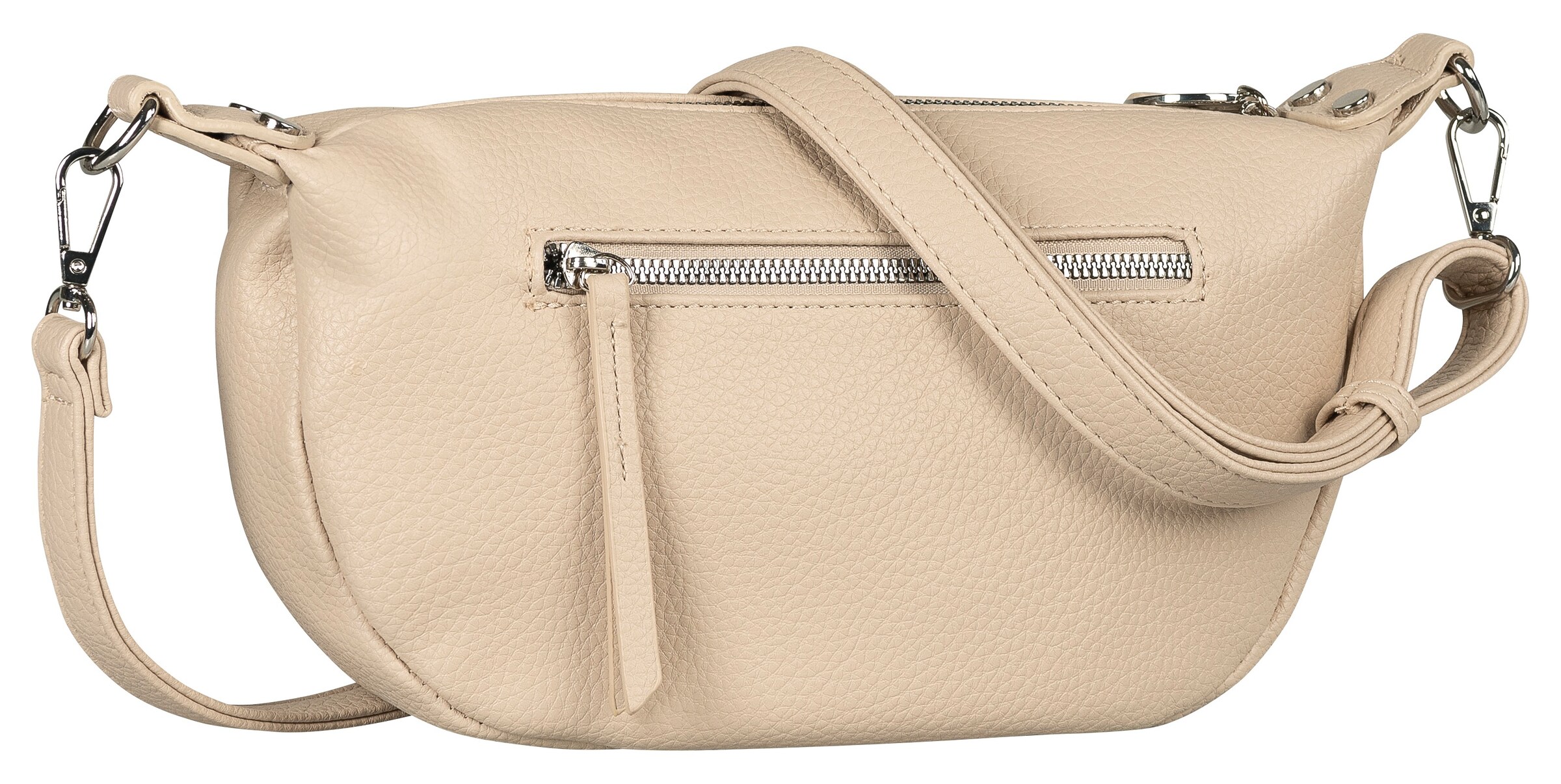 Bruno Banani Schultertasche in Beige: Vorderseite