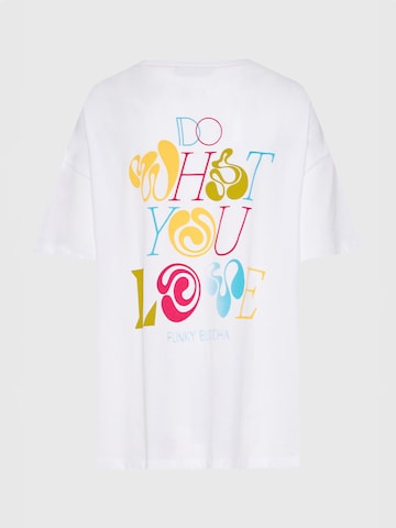 T-shirt Funky Buddha en blanc