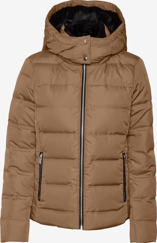 VERO MODA Winterjas 'DOLLY' in Bruin: voorkant