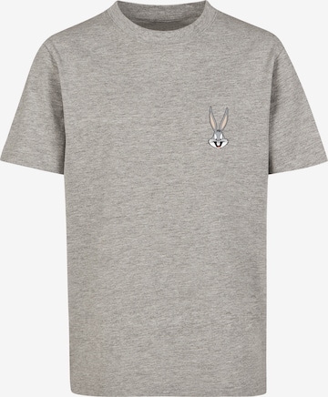 F4NT4STIC Shirt 'Looney Tunes Bugs Bunny' in Grey: front