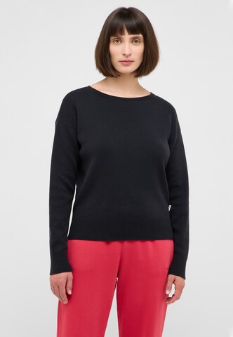 MUSTANG Sweatshirt 'Style Marianna' in Schwarz