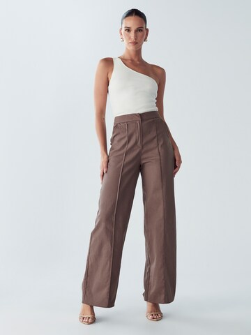 Wide leg Pantaloni 'AMIE' di BWLDR in marrone