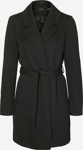 Manteau mi-saison Vero Moda Curve en noir : devant