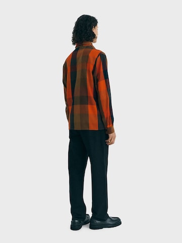 Thinking MU Regular Fit Hemd 'Theo' in Orange