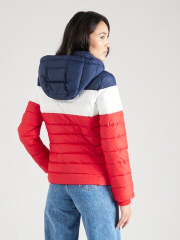 Tommy Jeans Winterjas in Rood