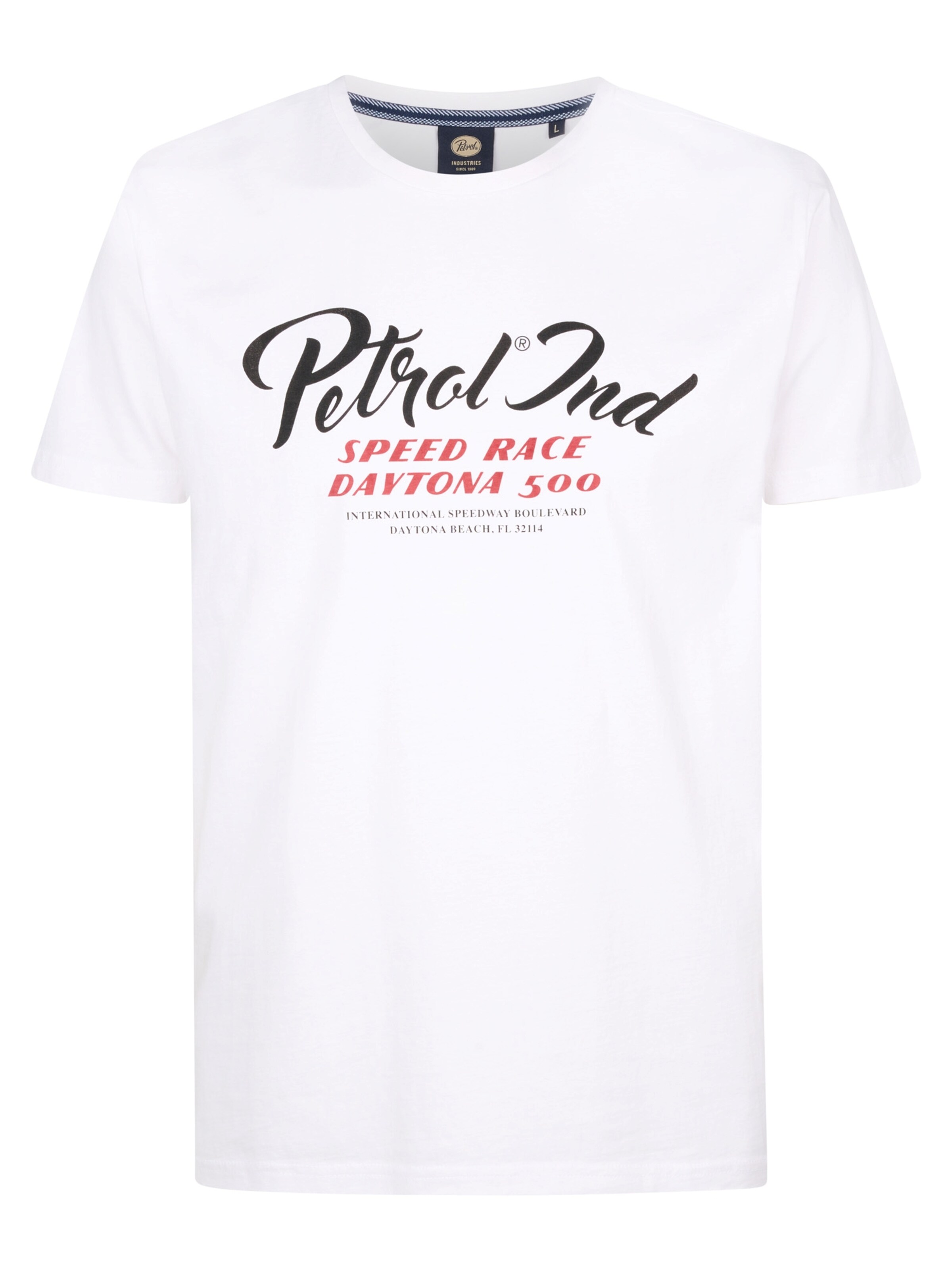 Petrol Industries T-Shirt in Weiß: Vorderseite