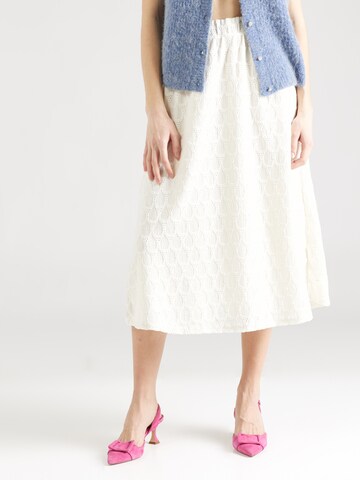 OBJECT - Falda 'FEODORA' en blanco: frente