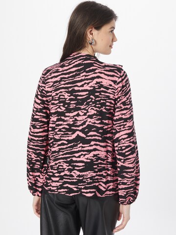 Wallis Curve Blouse in Roze