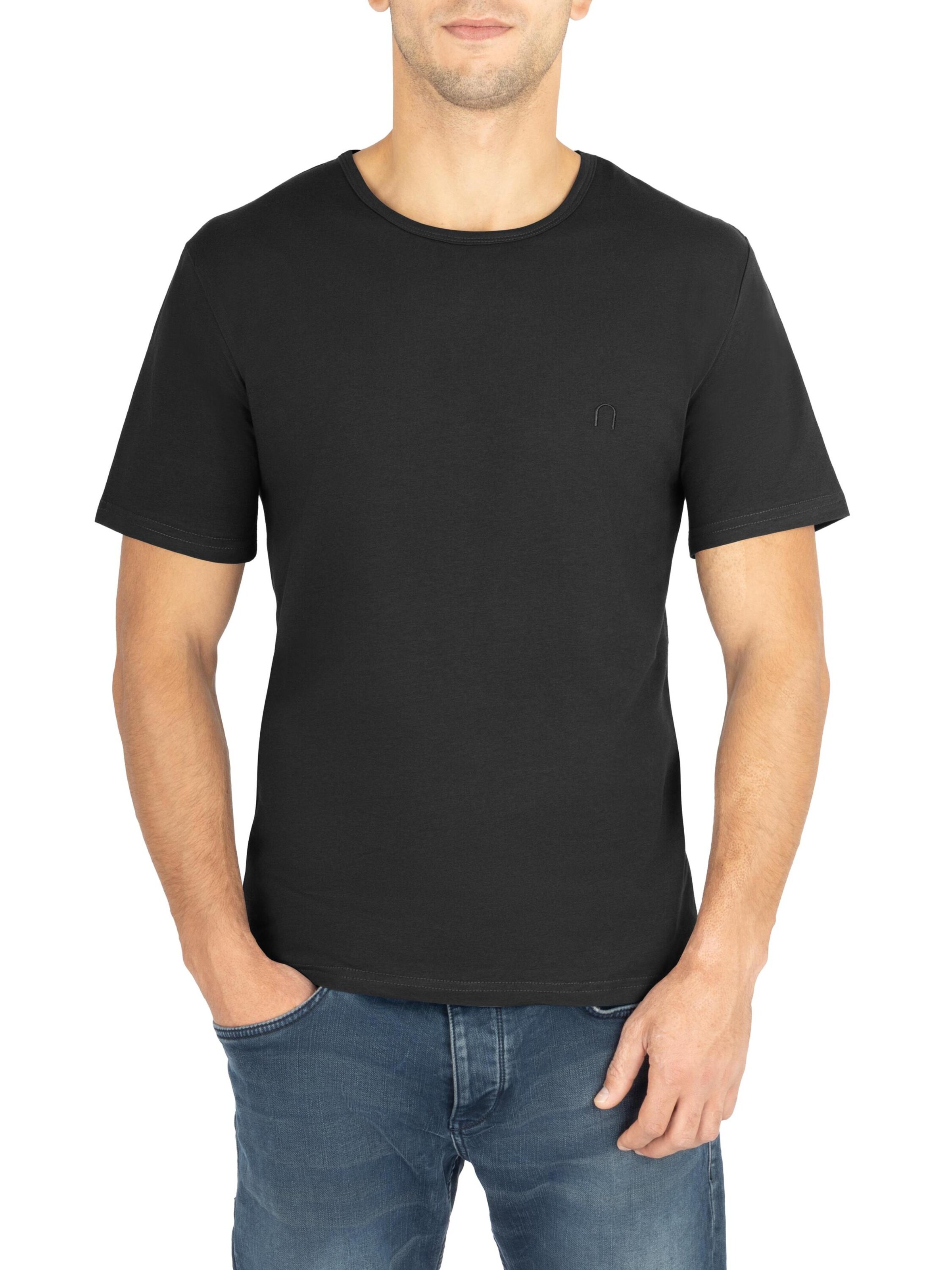 T-Shirt ' Nyons ' normani en noir