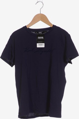 Karl Lagerfeld T-Shirt M in Blau: predná strana