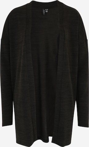 Vero Moda Tall Плетена жилетка 'KATIE' в черно: отпред