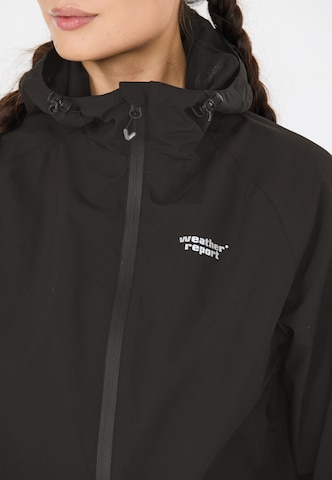 Weather Report Regenjacke 'Gust' in Schwarz