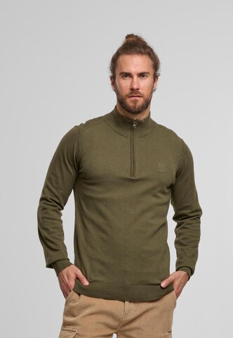 INDICODE JEANS Sweatshirt 'Lilamos' in Grün