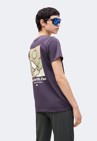 T-shirt THE NORTH FACE en violet