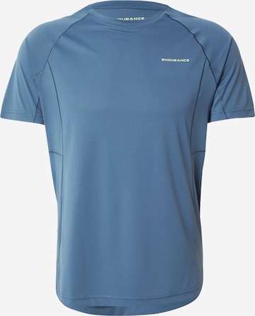 ENDURANCE Performance shirt 'Abia' in Blue: front