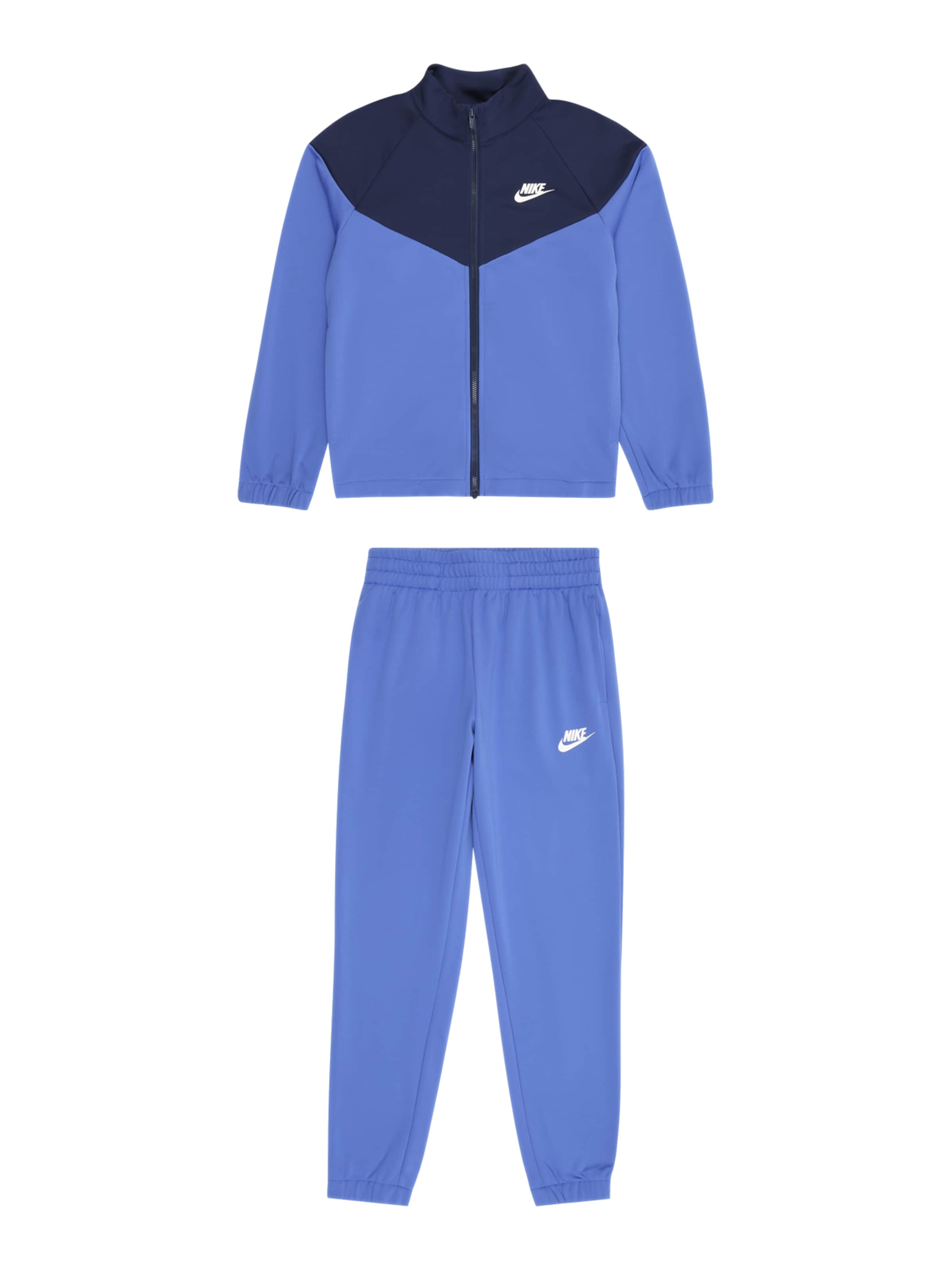Nike Sportswear Костюм для бега в Синий: спереди