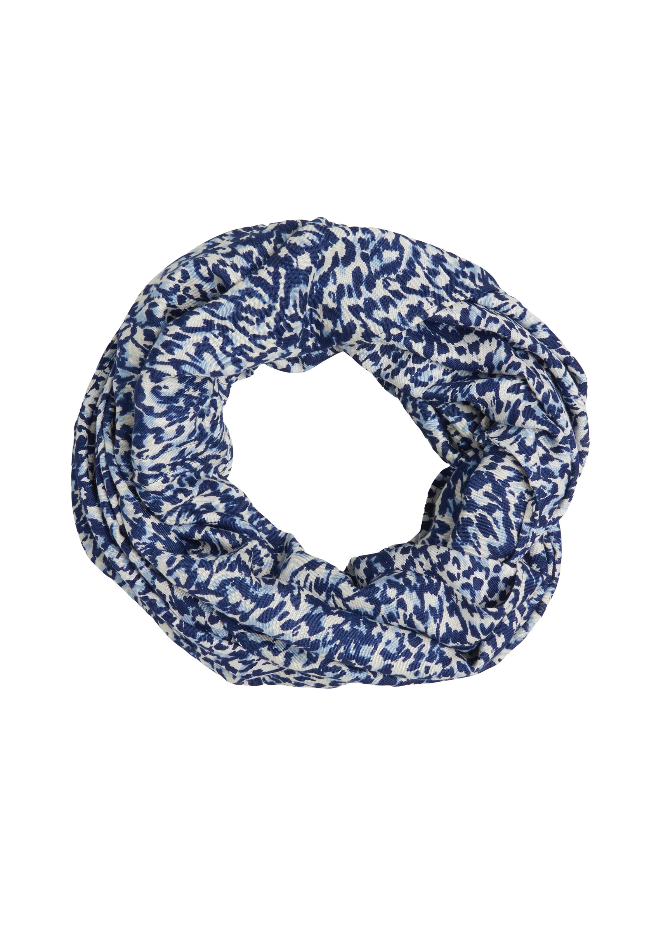 Écharpe tube s.Oliver en bleu : devant