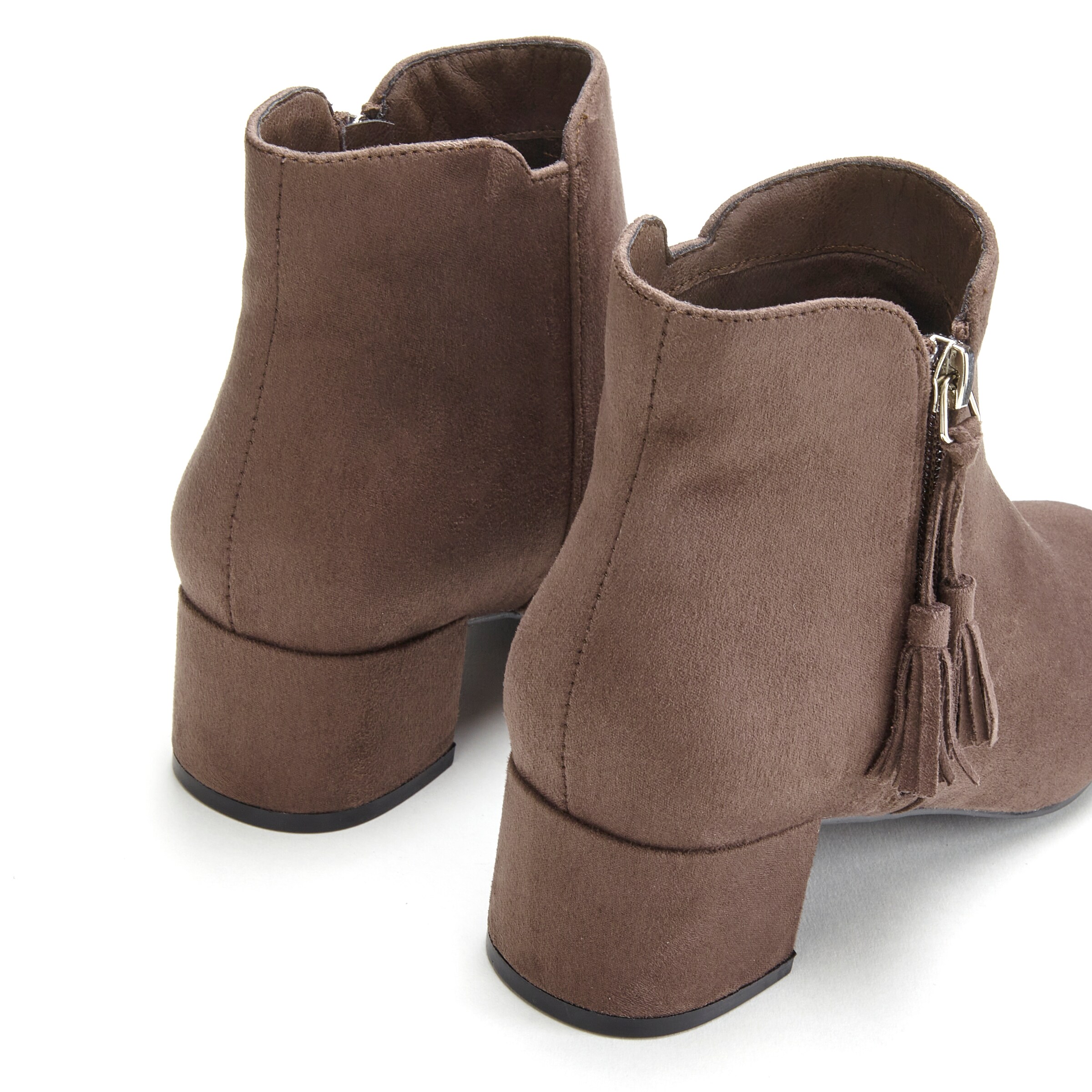 LASCANA Ankle boots σε καφέ