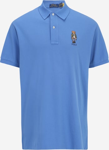 Polo Ralph Lauren Big & Tall Тениска в синьо: отпред