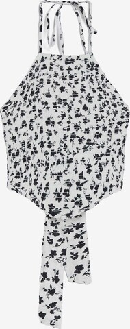 Bershka Top in Zwart: voorkant