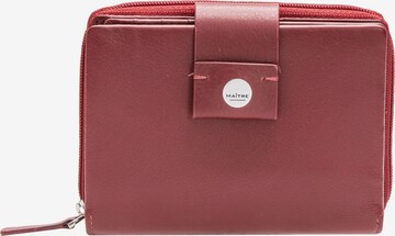 Maître Wallet 'Henau Diethilde' in Red: front