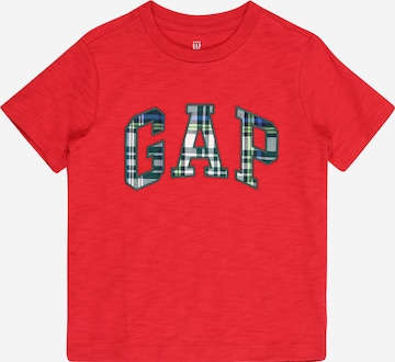GAP Shirt 'BETTER' in Red: front