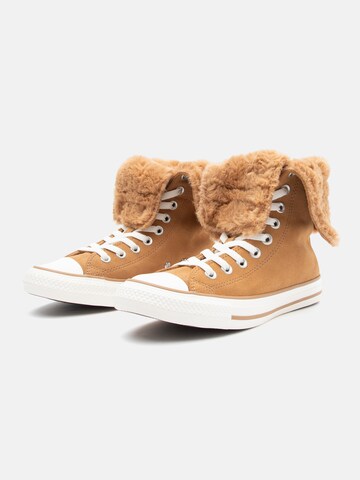 CONVERSE Високи маратонки 'CTAS' в кафяво