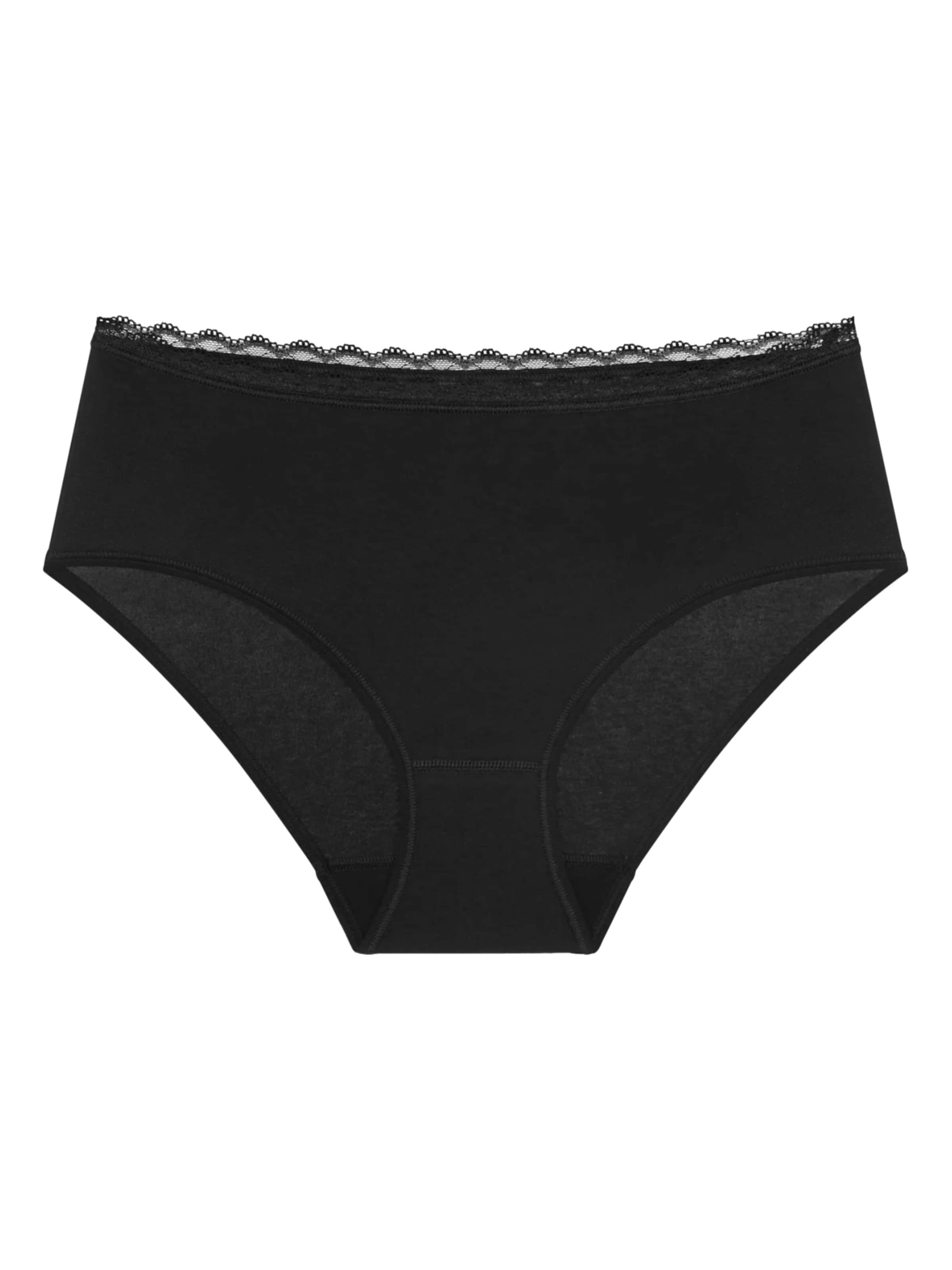 Slip 'Feel of Cotton' di TRIUMPH in nero