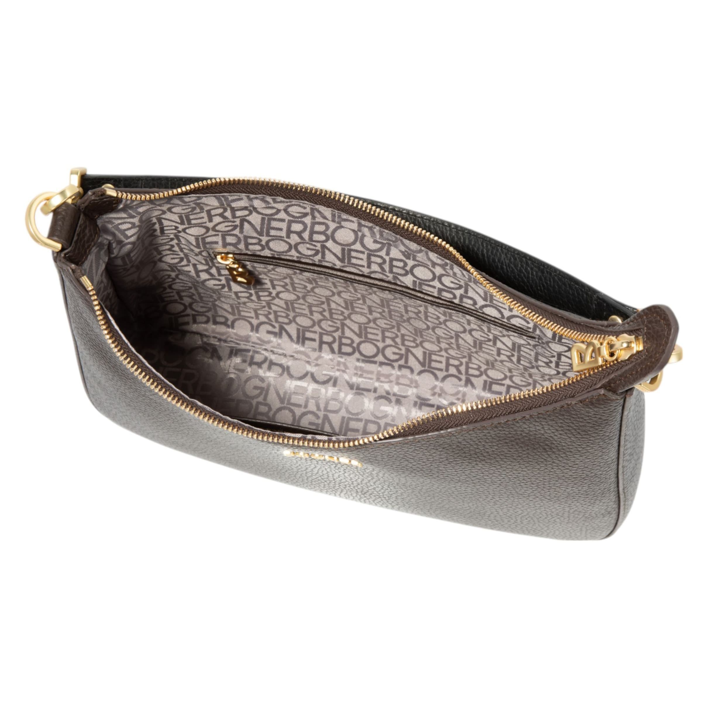 BOGNER - Mala de ombro 'Wallis Odette ' em castanho