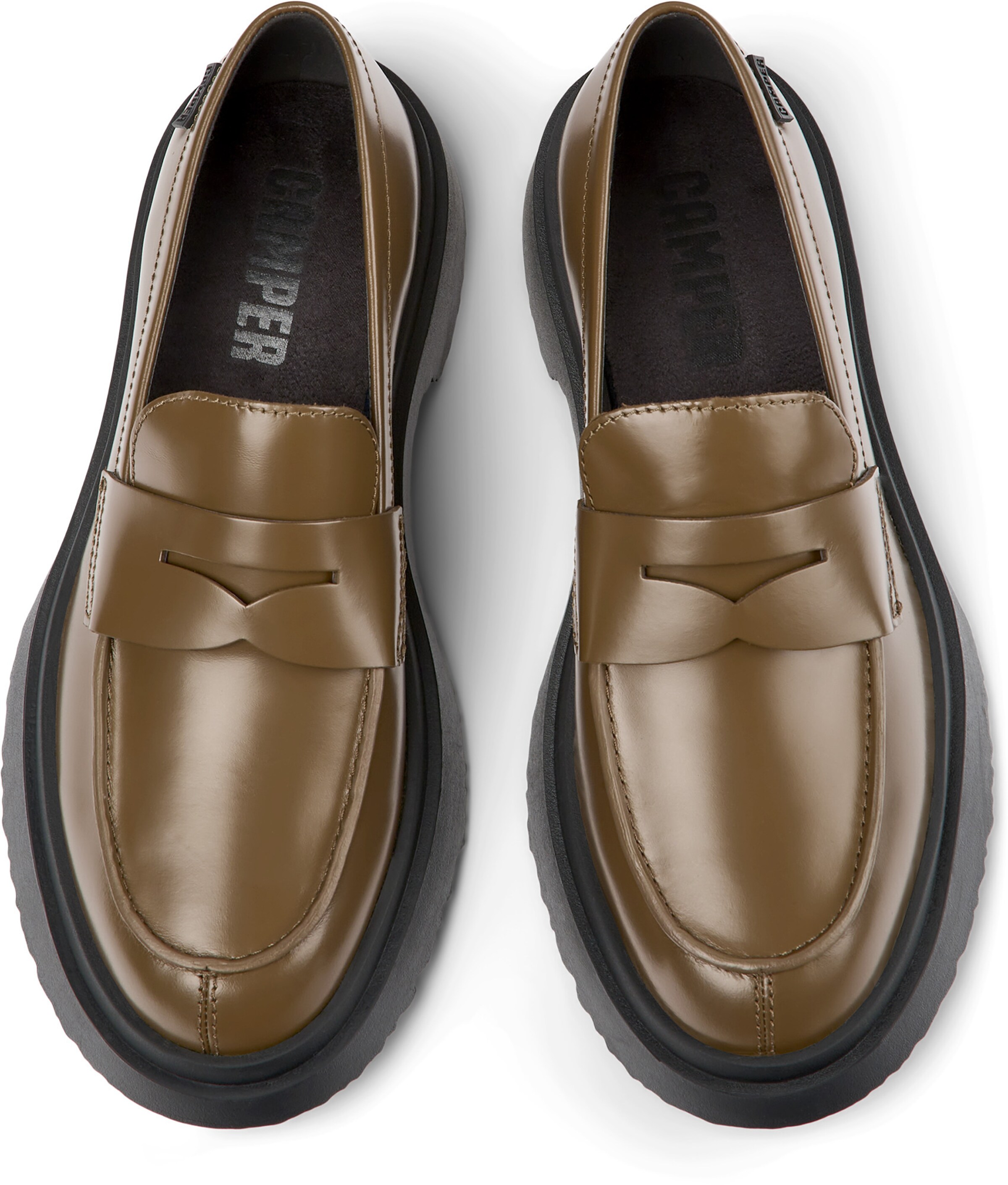 CAMPER Mokassin 'Walden Twins' in Braun