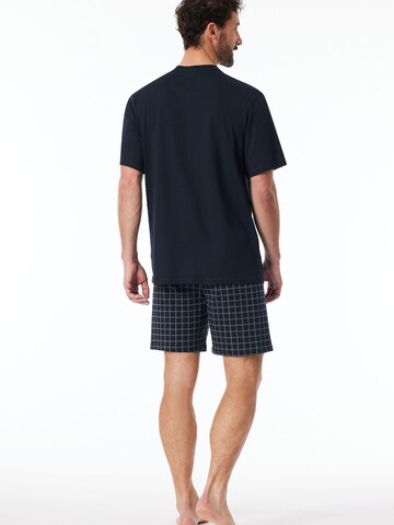 Pyjama court 'Comfort Nightwear' SCHIESSER en bleu