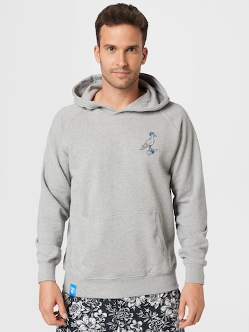 Derbe Sweatshirt in Grey: front