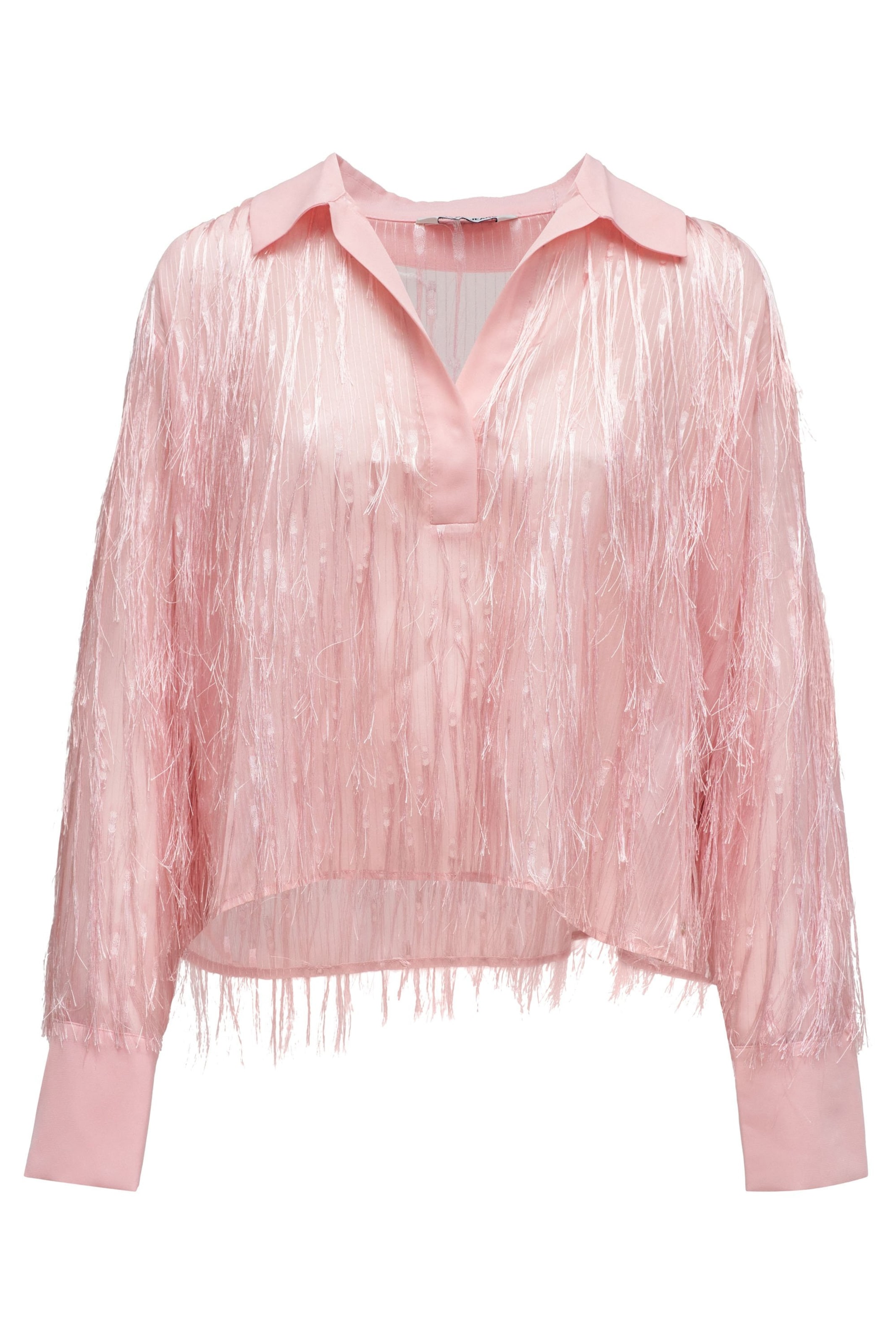 Salsa Jeans Blouse in Roze: voorkant