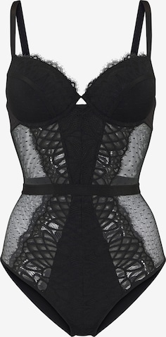 Body di LASCANA in nero: frontale