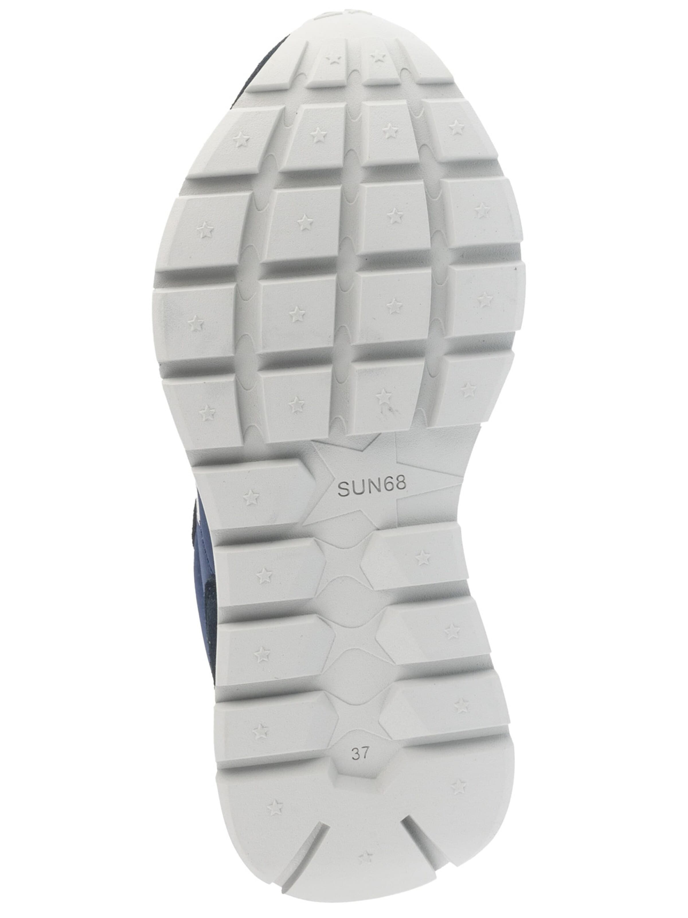 SUN68 Sneakers laag 'SUN68 Ally Gold Silver' in Blauw