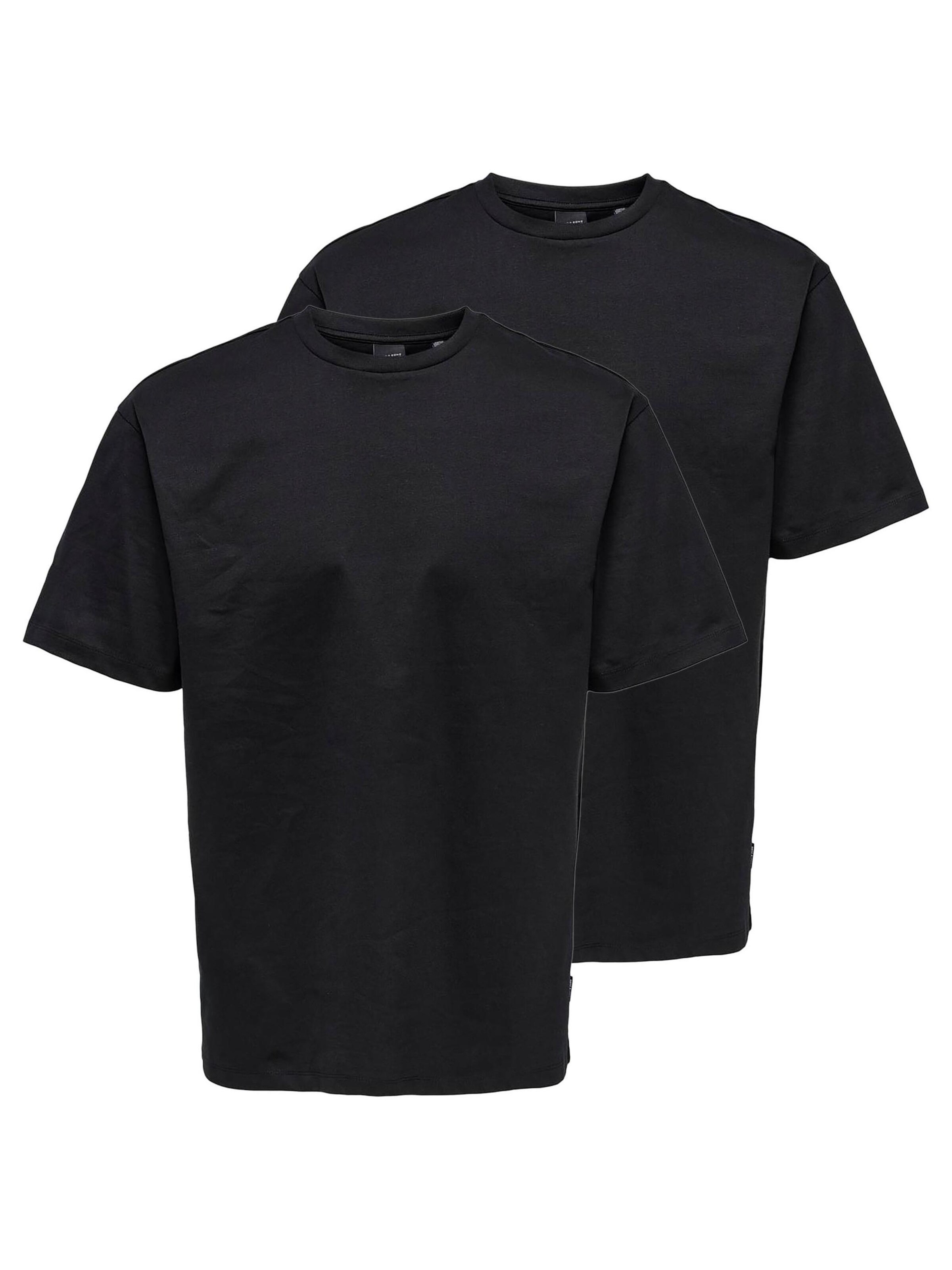 Only & Sons Shirt 'Onsfred' in Black: front