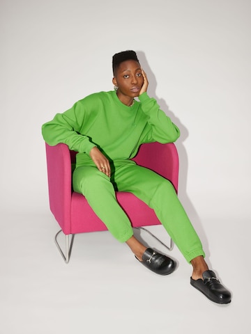 LeGer by Lena Gercke Spodnie 'Ruby' w kolorze zielony: przód