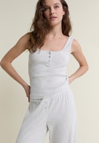 Camicia da notte 'KATELL' di ETAM in grigio