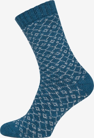 HomeOfSocks Socks 'HOS451' in Green: front