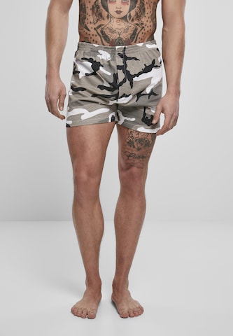 Brandit Boxer shorts in Grey: front